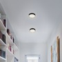 Kruhová - BRI 7072-415 LED stropní svítidlo hvězdné nebe, pr. 15,7 cm, 11 W, černá - BRILONER - foto 3