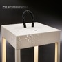 Stolní lampy dekorační - BRILO 7511011 Luca LED bezdrátová lucerna IP44, stmívatelné, dotykový vypínač, béžová - BRILO - foto 3