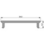 Plexi pro Al profily - IMPR 983046 Reprofil kryt P-01-20 mléčná 40% průhlednost 3000 mm - DEKOLIGHT - foto 3