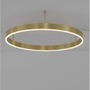 Kruhová - NV 9063603 Stropní svítidlo MOTIF LED stropní svítidlo mosazný hliník 3000K IP20 48W 220-240V stmívatelné - NOVA LUCE - foto 3