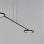 Podélná - NV 9695252 Závěsné svítidlo SCOPE černá LED 19.4W 3000K stmívatelné - NOVA LUCE - foto 3