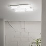 Hranatá - FAN I-ALBERS-PL62 Stropní svítidlo Albers bílá kovová konstrukce, 40 W, CCT 3000/4000/6500 K, 62,5 x 35 x 5 cm - FANEUROPE - foto 3