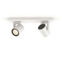 Bodová - PH 8720169318076 Hue 50622/31/P7 Hue WACA Argenta bodové LED svítidlo GU10 2x5,7W 350lm 2000-6500K RGB IP20 bílá - PHILIPS - foto 3