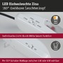 Koupelnová - P 92412 LED vestavné svítidlo Zina IP65 5W / 8W 230V stmívatelné 2700 - 4000K kov kartáčovaný - PAULMANN - foto 3