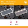 Zapuštěná - P 95744 Solární LED zemní svítidlo Sorea soumrakový senzor IP67 hranaté 200x100mm 3000K 0,3W 3,7V kov kartáčovaný ABS/polykarbonát/ocel - PAULMANN - foto 3