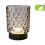 Stolní lampy dekorační - BRILO 7560014 Sunora LED stolní lampička bezdrátová IP44, stmívatelné, dotykový vypínač, šedá - BRILO - foto 3