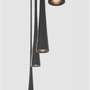 Podélná - NV 9504001 Závěsné svítidlo GOCCIO černý hliník a ocel černý kabel LED 5x7W 230V 3000K IP20 - NOVA LUCE - foto 3