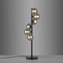 Stolní lampy dekorační - LD 14507-18 Kolekce Schöner Wohnen stolní lampa DUBAI, černá, kouřové sklo, šňůrový vypínač, 3000K - JUST LIGHT - foto 3
