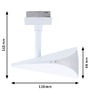 Svítidla - P 94966 URail LED lištový spot 3-krokové-stmívatelné Alejandro 10W 4000K stmívatelné 230V bílá - PAULMANN - foto 3