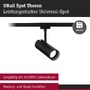 Svítidla - P 95699 URail lištový spot Theron spot 11W 4000K stmívatelné 230V černá mat - PAULMANN - foto 3