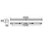 Technická - LA 1009255 BATTEN P 1500 72 830/840/850 WH - BIG WHITE (SLV) - foto 3