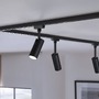 Svítidla - P 95598 URail LED lištový spot 3-krokové-stmívatelné Tubo spot 4W 4000K stmívatelné 230V černá mat - PAULMANN - foto 3