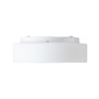 Kruhová - OS ELS51796 ELSA 1 stropní/nástěnné skleněné svítidlo bílá IP44 4000 K 10W LED - OSMONT - foto 3