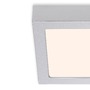 Hranatá - BRI 7123014 LED stropní svítidlo, 17 cm, 12 W, matný chrom (starý kód: BRI 7123-014) - BRILONER - foto 3