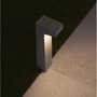 Sloupková - NV 9540212 Venkovní sloupkové svítidlo ARAN šedý beton skleněný difuzor LED 5W 3000K 120-230V IP65 - NOVA LUCE - foto 3