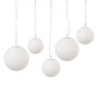 Vícečetná - M MOD321PL-05W1 Závěsné svítidlo Basic form E27 5x40W bílý kov - MAYTONI - foto 3