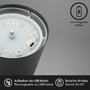 Stolní lampy dekorační - BRILO 7508015 Kiki stolní lampička bezdrátová, dotykový vypínač, nastavitelná výška, stmívatelné, nabíjecí, antracit - BRILO - foto 3