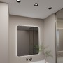 Kruhová - LED podhledové svítidlo IPO IP54 15W CCT černé - foto 3