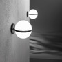 Nástěnná - FAN LANT-ORBIT/AP Venkovní nástěnné svítidlo ORBIT černá, 1xE27, IP44, 23,5 x 20,5 cm - FANEUROPE - foto 3