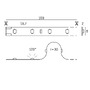 Dekorační - P 76006 Pro LED Strip Silver P25 5m 20W 80lm/m 60LEDs/m - PAULMANN - foto 3