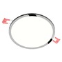 Kruhová - RED R12158 SLENDER SLIM R 17 zápustná černý chrom 230V LED 24W 3000K - RED - DESIGN RENDL - foto 3