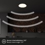 Kruhová - BRILO 3897016 LED stropní svítidlo s čidlem, 26 cm, 12W, 1190lm, bílé - BRILONER - foto 3