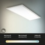 Hranatá - BRILO 7167-016 CCT svítidlo LED panel, 100 cm, 2200 lm, 24 W, bílé - BRILO - foto 3