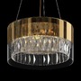 Kruhová - M MOD313PL-04G Závěsné svítidlo Wonderland E14 4x60W zlatá ocel křišťálový efekt - MAYTONI - foto 3