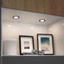 Zapuštěná - P 93117 LED vestavná nábytková svítidla 3ks sada kruhové 65mm 3x2,5W 230/12V 3000K černá mat - PAULMANN - foto 3