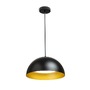 Polokoule - RED R14113 GLADYS 40 závěsná černá/bílá 230V E27 30W - RED - DESIGN RENDL - foto 3