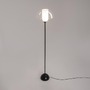 Stojací lampy - M MOD177FL-01B Stojací lampa Memory E14 40W černý kov průhledné sklo - MAYTONI - foto 3