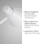 Stolní lampy pracovní - LD 11248-16 PIXIE LED stolní lampa bílá s vypínačem flexibilní na psací stůl 3000K - JUST LIGHT - foto 3