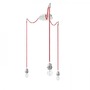 Sestavte si sami - RED R11785 KOMBIX 3 závěsná sada CHZ+ČEK+CHO  230V E27 3x28W - RED - DESIGN RENDL - foto 3