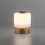 Stolní lampy dekorační - PN 4037-60 BOTA LED stolní lampa, mosaz, kruhová, dotykový stmívač, nadčasový design 3000K - PAUL NEUHAUS - foto 3