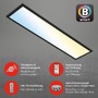 Hranatá - BRILO 7385015 CCT svítidlo LED panel, 100 cm, 28 W, 3000 lm, černá (starý kód: BRILO 7385-015) - BRILO - foto 3