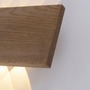 Dekorativní - PN 9478-79 PALMA LED nástěnné svítidlo, dřevo, 1-ramenné, IP20, teplá bílá, 3000K 3000K - PAUL NEUHAUS - foto 3