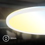 Kruhová - BRILO 7694016 Slim svítidlo LED panel pr.42 cm - 22W, 3000lm, LED, stmívatelné, dálkový ovladač, RGBIC, bílé - BRILO - foto 3