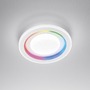 Hranatá - FAN I-DYGITAL-R50 Stropní LED svítidlo Dygital kruhové, bílé, 40 W, 4310 lm, CCT + RGB, dálkový ovladač, pr. 48 x 6,8 cm - FANEUROPE - foto 3