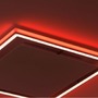 Hranatá - PN 6250-95 HELIX LED stropní svítidlo, barva hliník, dálkový ovladač, RGB, CCT, paměť 2700-5000K - PAUL NEUHAUS - foto 3