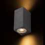 Nástěnná - RED R13794 KANE II nástěnná beton/dekor tmavý granit 230V LED GU10 5W IP65 - RED - DESIGN RENDL - foto 3