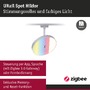 Svítidla - P 95688 URail lištový spot Smart Home Zigbee 3.0 Hildor RGBW 7,5W RGBW+ stmívatelné 230V matný chrom - PAULMANN - foto 3