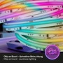 Dekorační - BRILO 2322480 COB LED pásek 3m, dálkový ovladač, RGB IC dynamické barvy, bílý - BRILO - foto 3