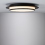 Kruhová - P 96785 LED stropní svítidlo 3-krokové-stmívatelné Egron 2700K 230V 16W stmívatelné černá mat - PAULMANN - foto 3