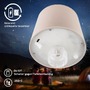 Stolní lampy dekorační - BRILO 7709011 BRILONER Bota lampička na láhev - 1,8W, 120lm, nabíjecí, LED, stmívatelné, teplá bílá, béžová 7709011 - foto 3