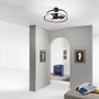 Ventilátory - FAN LED-HADLEY-NER Stropní ventilátorové LED svítidlo VENTILATORE PALE dřevo, 55 W, CCT, 5250 lm, pr. 60 x 25 cm - FANEUROPE - foto 3