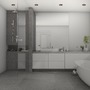 Kruhová - BRILO 7998045 LED vestavná svítidla, pr.9 cm, 4x LED, 4,9 W, 480 lm, matná černá (starý kód: BRILO 7998-045) - BRILO - foto 3