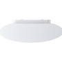Hranatá - OS ALT46668 ALTAIR 1S stropní/nástěnné skleněné svítidlo bílá IP41 2x25W E27 - OSMONT - foto 3