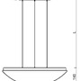 Kruhová - OS TIT68505 TITAN LE3 závěsné plastové svítidlo bílá IP40 4000 K 35W LED DALI (původní kód OS 68505) - OSMONT - foto 3