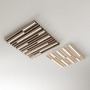 Dekorativní - FAN LED-KUMA-Q41-BCO Stropní LED svítidlo Kuma (bílá, dřevo) 24 W, nastavitelná CCT 2700 / 3200 / 4000 K, 41 x 41 x 5,2 cm - FANEUROPE - foto 3