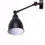 S ramenem - ILUX 027852 Nástěnná lampa Ideal Lux Newton AP1 nero 027852 - IDEALLUX - foto 3
